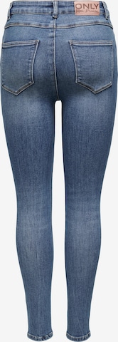 ONLY Slimfit Jeans 'Mila' in Blauw