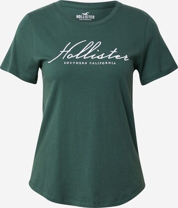 HOLLISTER T-Shirt in Grün: predná strana