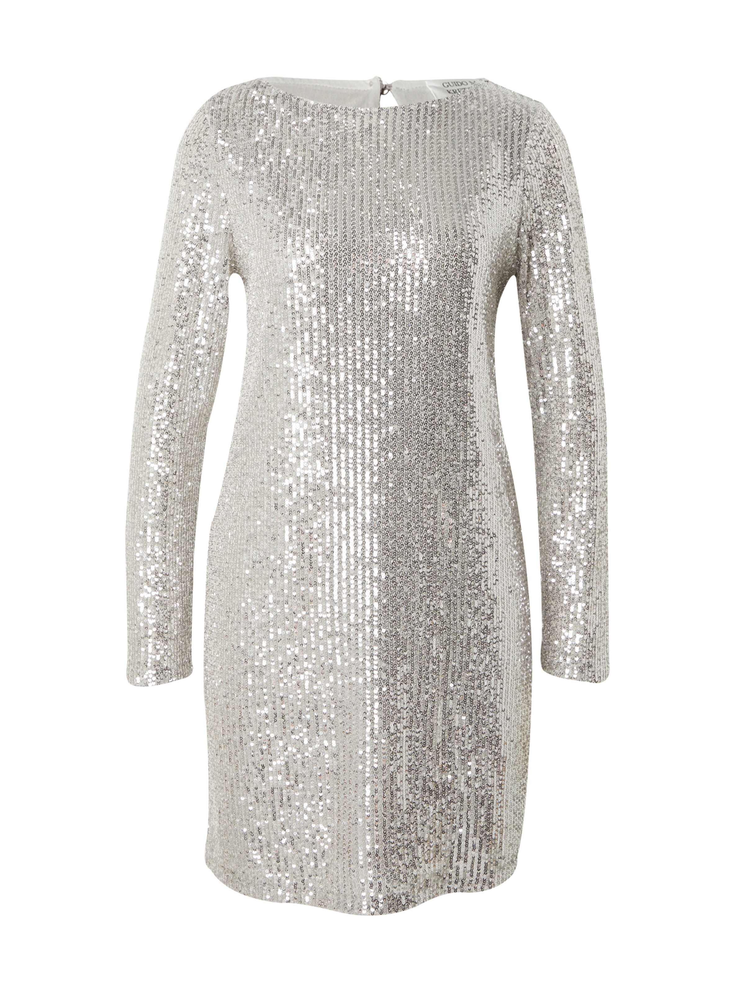 Guido Maria Kretschmer Women Šaty 'Elia' – stříbrná: přední strana