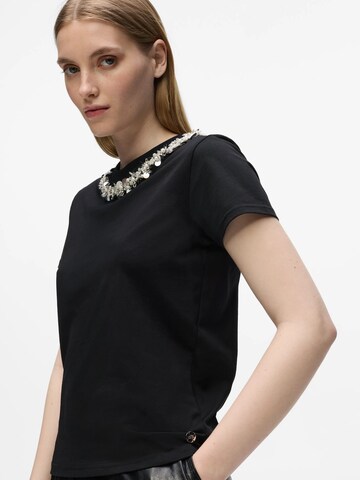 melns Karl Lagerfeld T-Krekls