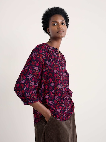 Camicia da donna di Seasalt Cornwall in rosso: frontale