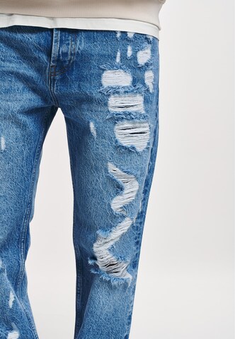 2Y Studios Bootcut Jeans 'Firio' i blå