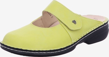 Finn Comfort Mule 'Stanford' in Green: front