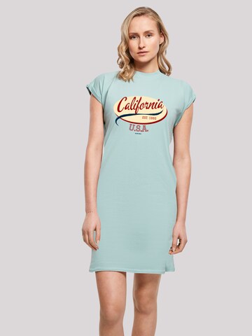 F4NT4STIC Jurk 'California' in Blauw: voorkant