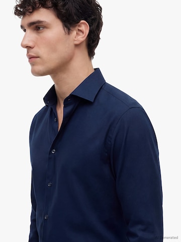 TOMMY HILFIGER Slim fit Business shirt in Blue