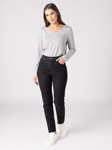 Quiosque Slimfit Jeans i svart