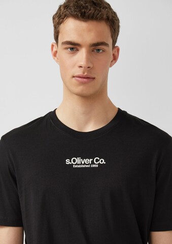 T-Shirt s.Oliver en noir