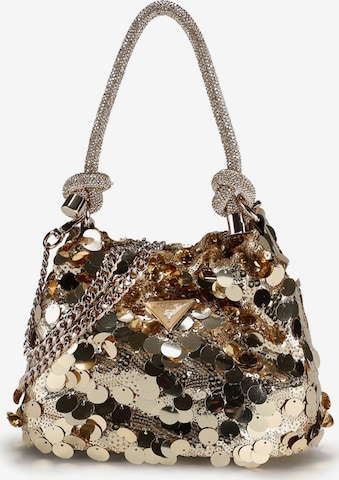 GUESS Handtasche 'Holiday Shine' in Gold: Vorderseite