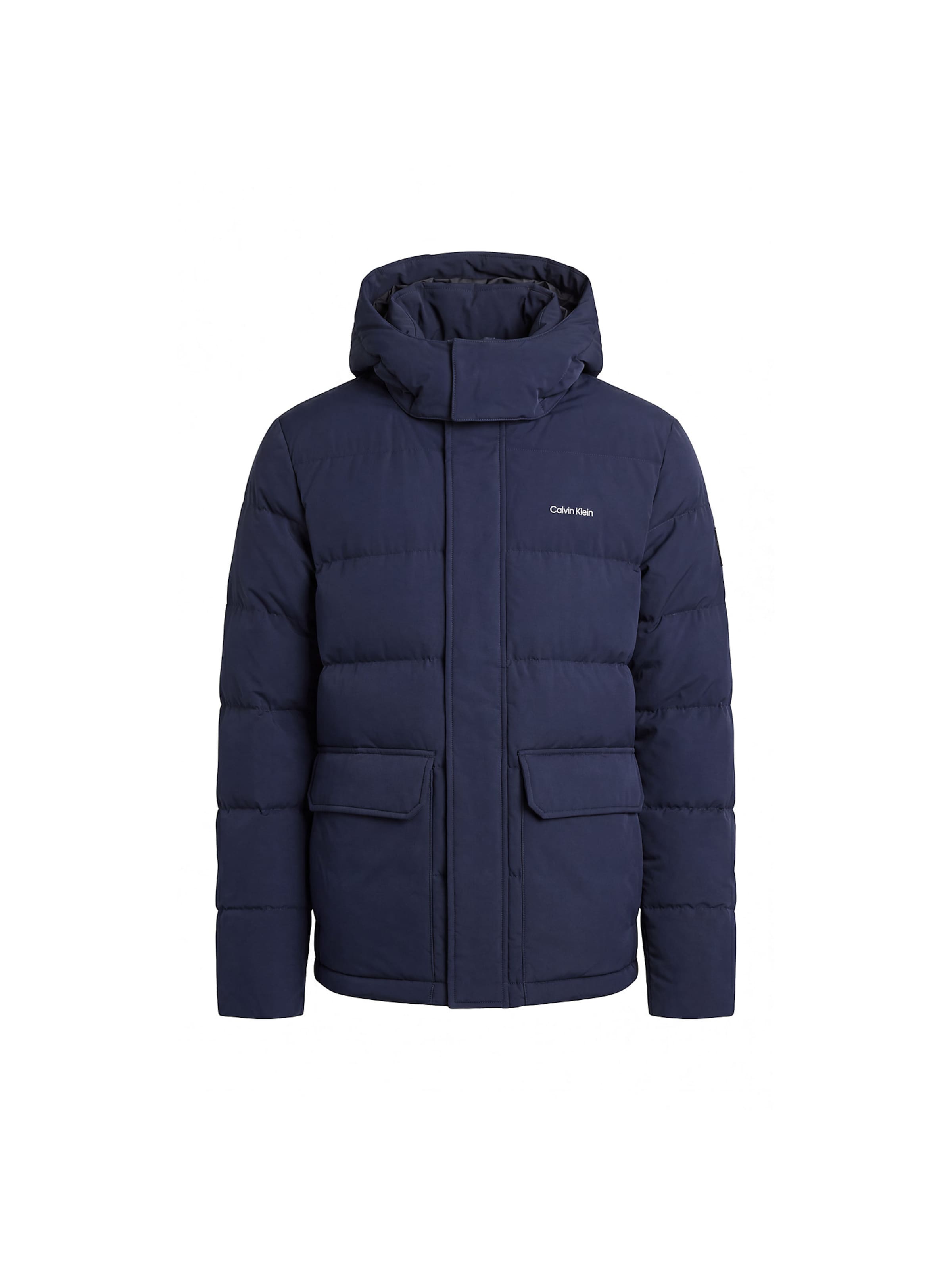 Calvin Klein Winterjacke in Blau: Vorderseite