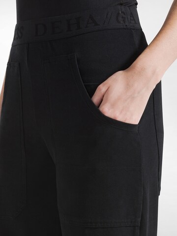 DEHA Wide leg Broek in Zwart