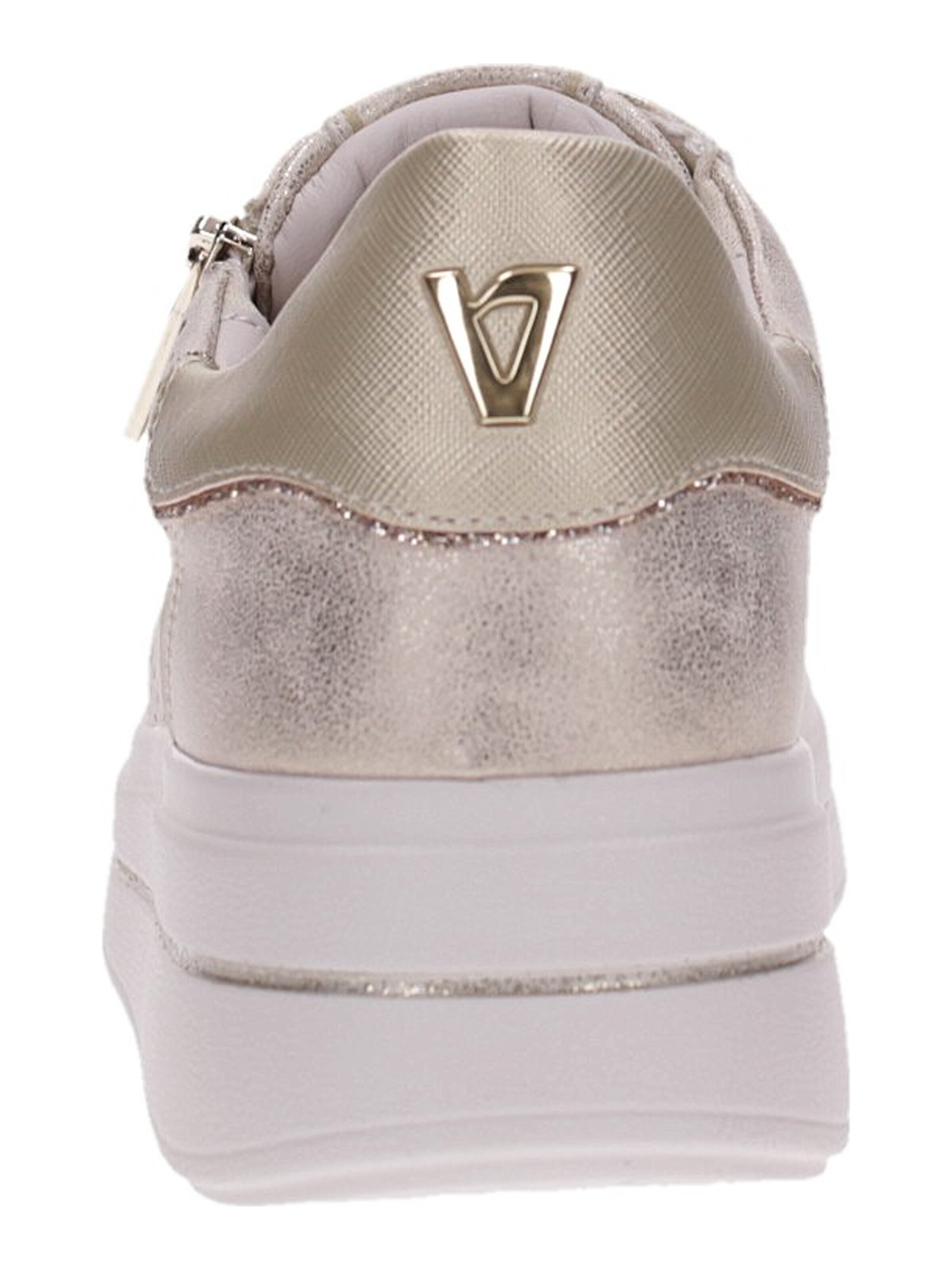 Sneaker bassa di Valleverde in oro
