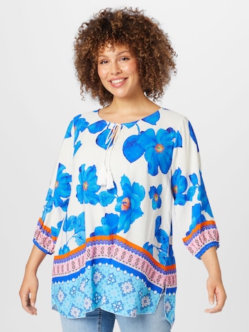 Z-One Tunic 'Serena' in Blue: front