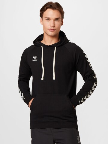 Sweat de sport Hummel en noir : devant