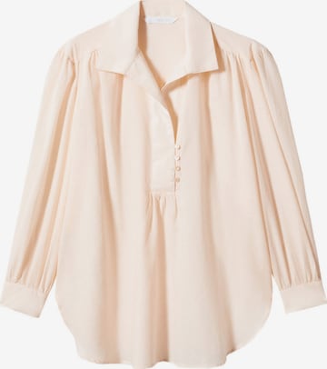 MANGO Bluse 'Aoza' i pink: forside