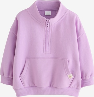 Bluză de molton de la Next pe mov: față