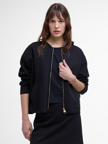 Veste de survêtement 'Clara' Barbour International en noir : devant