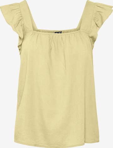 Haut 'PCPia' PIECES en jaune : devant