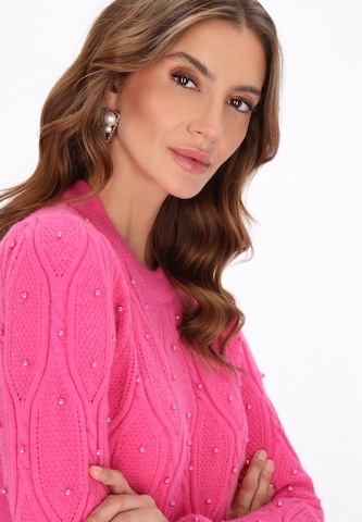 Pull-over faina en rose