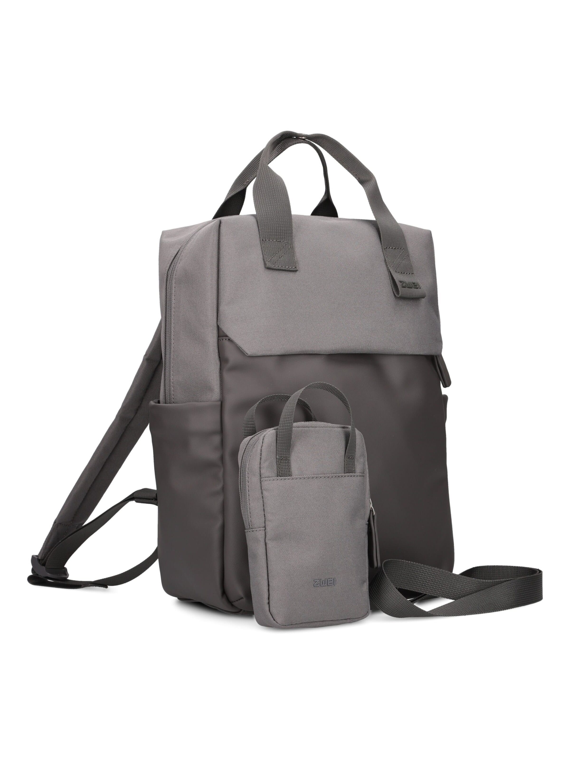 ZWEI Backpack 'LOU LUR140' in Grey