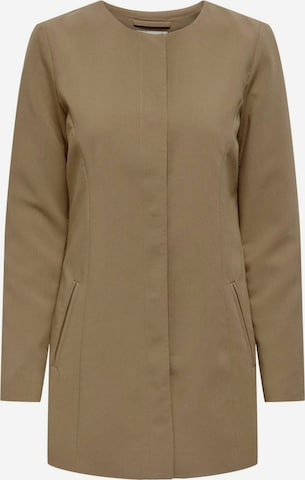 JDY Between-Seasons Coat 'Brighton' in Brown: front