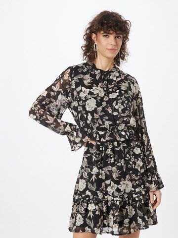 FREEMAN T. PORTER - Vestido 'Rejane' en negro: frente