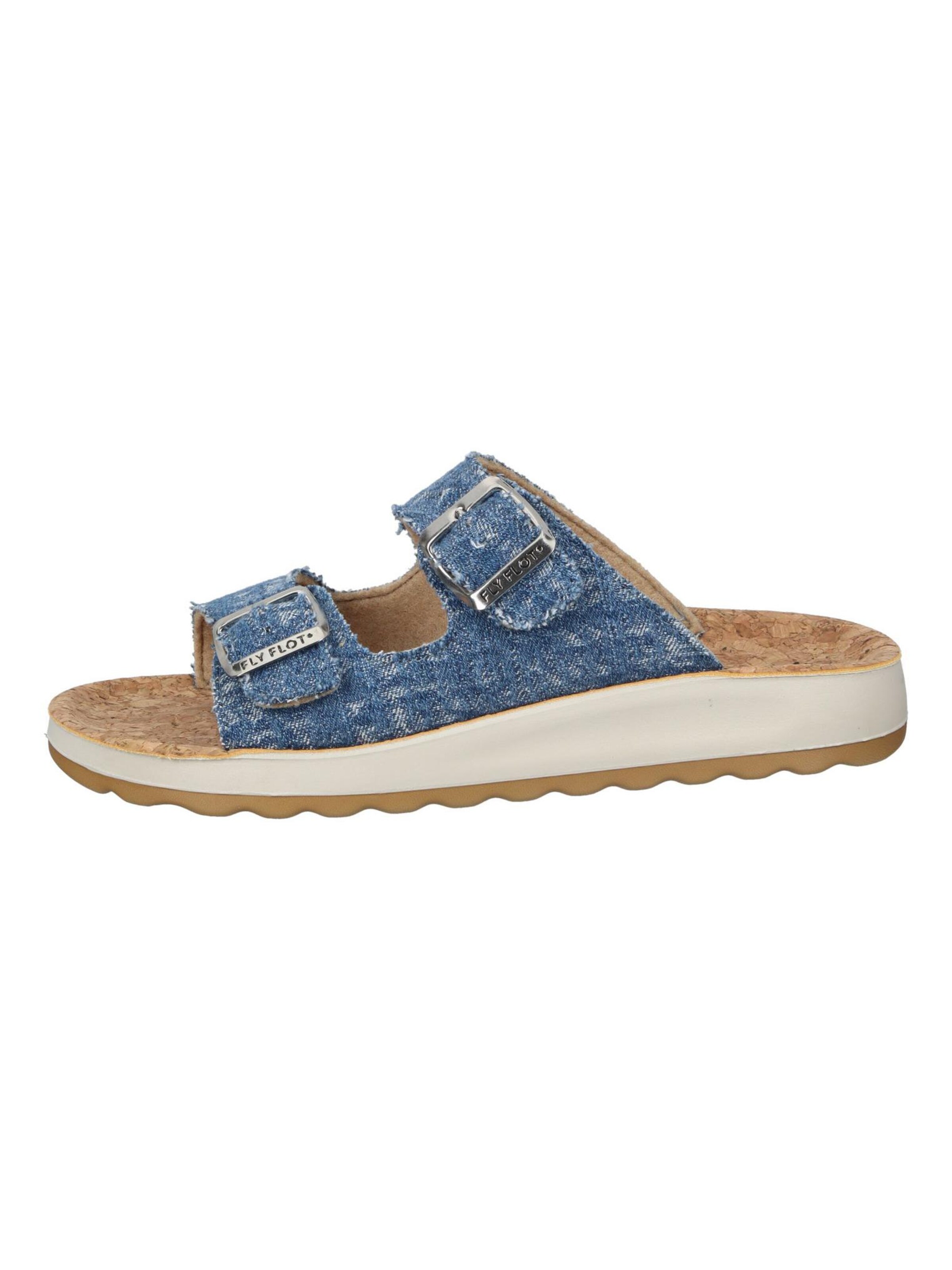 FLY FLOT Mules in Blue