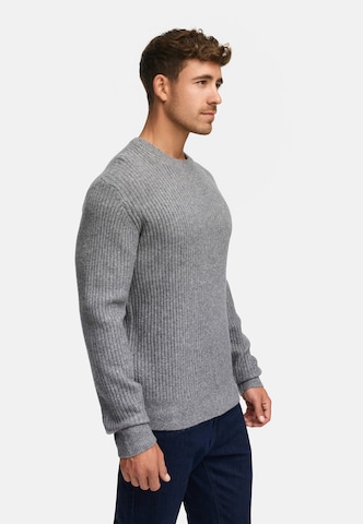 INDICODE JEANS Trui 'INPeace' in Grijs