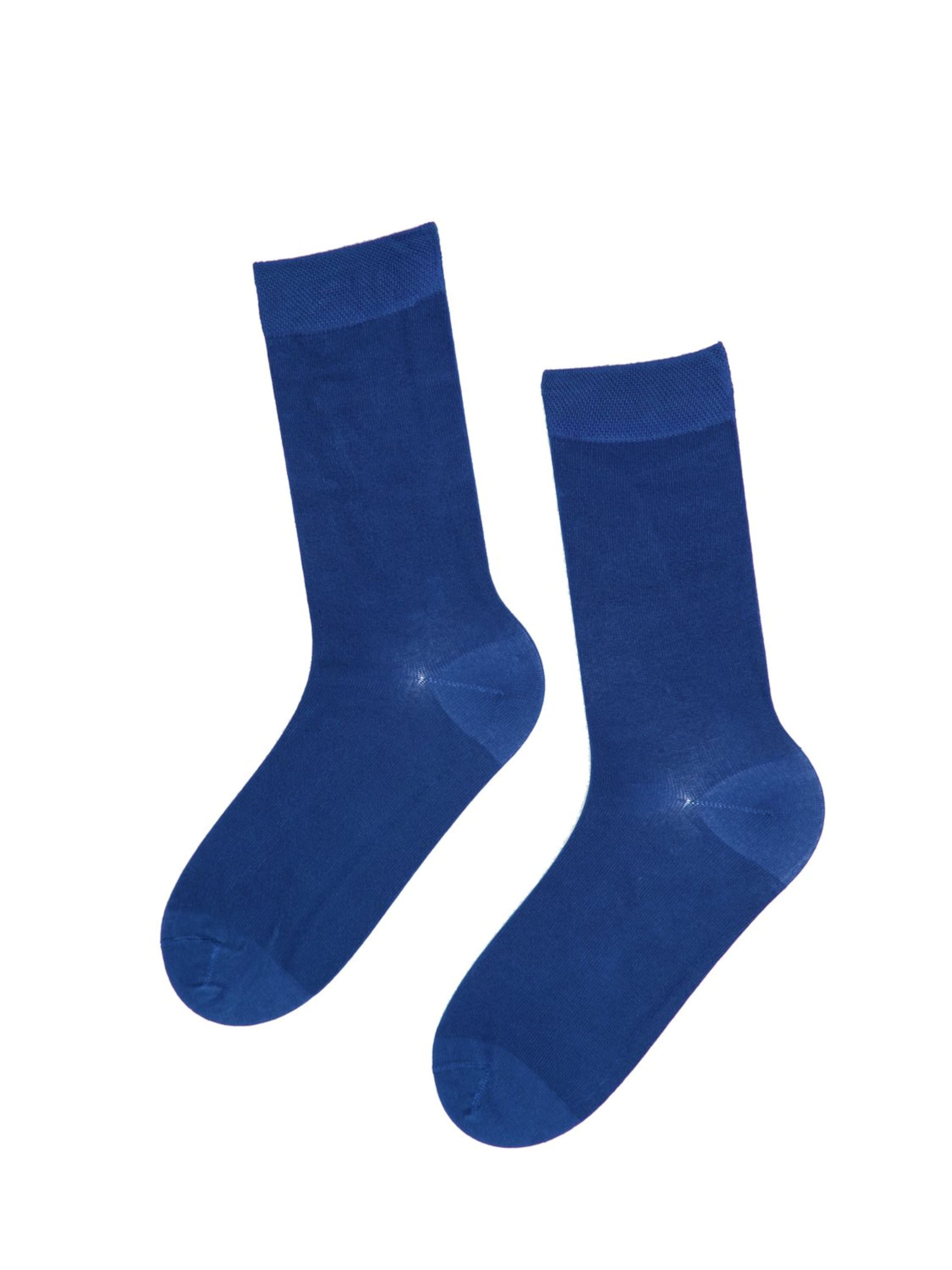 Sokisahtel Socks ''JANNE'' in Blue: front
