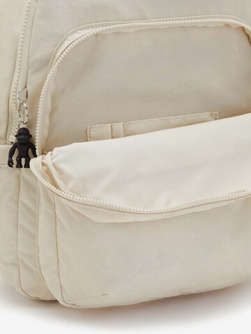 KIPLING - Mochila 'Seoul' en blanco