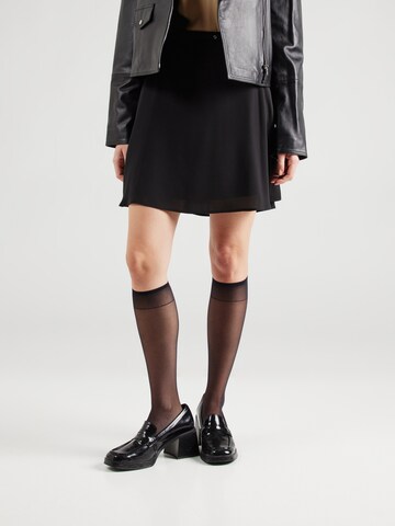 HUGO - Falda 'Ruvira' en negro: frente