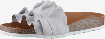 VERBENAS Mules in Grey: front