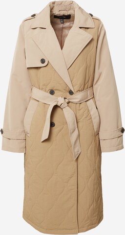 VERO MODA Between-seasons coat 'SUTTON' in Brown: front