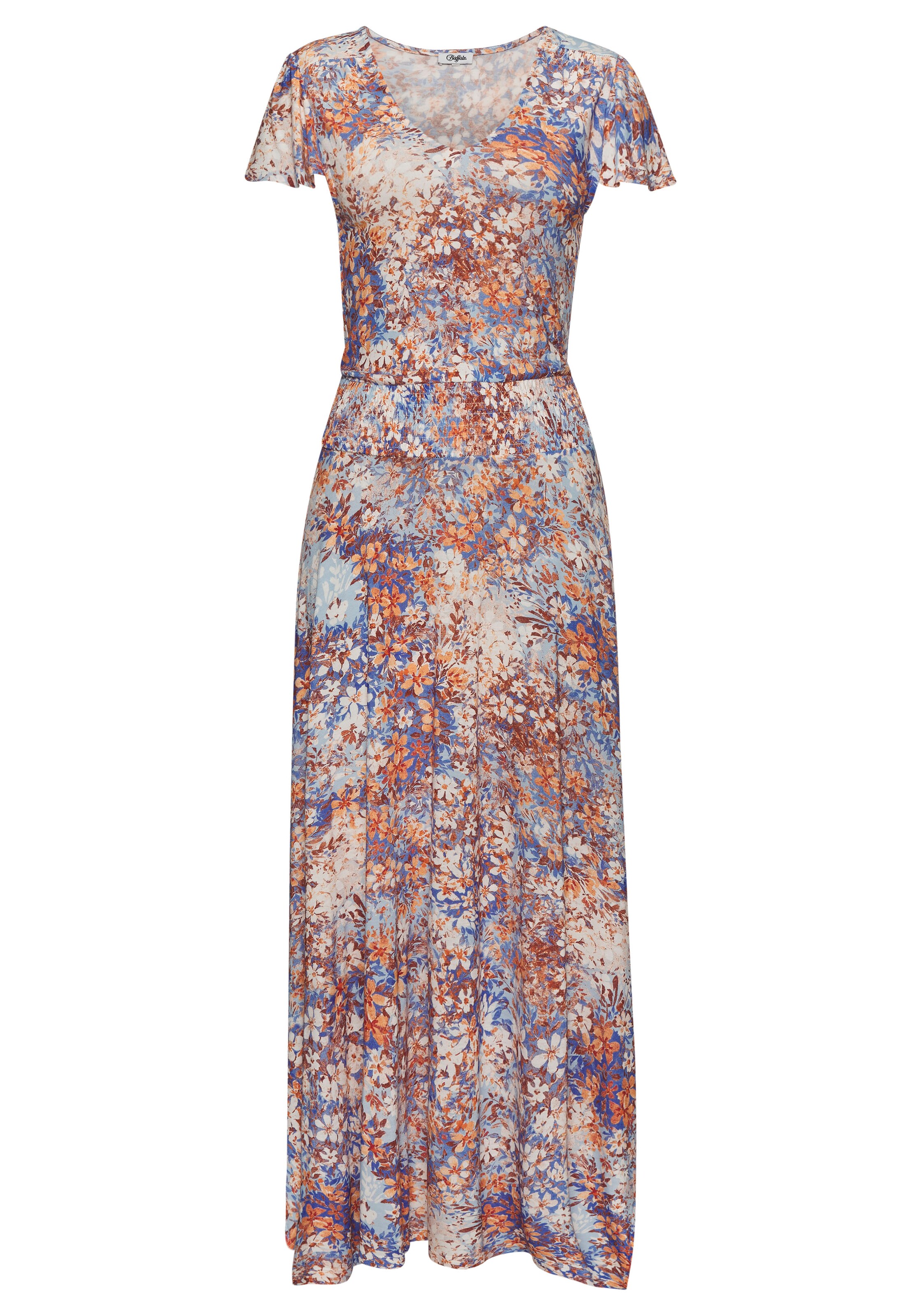 Rochie de vară de la BUFFALO pe albastru: față