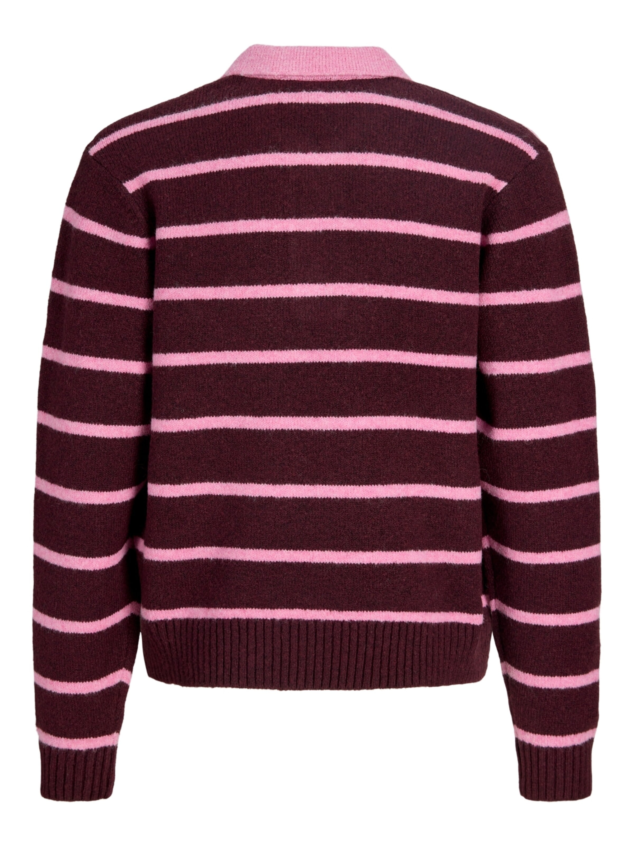 JJXX Pullover 'Polo-Kragen Strickpullover Jxruby'‌‌‌‌‌‌ in Lila