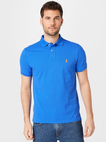 Polo Ralph Lauren Тениска в синьо: отпред