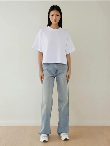 Hiccup - Camisa oversized em branco