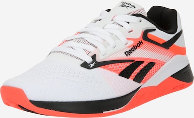 Sportiniai batai 'NANO X4' iš Reebok, spalva – oranžinė / juoda / balta, Prekių apžvalga