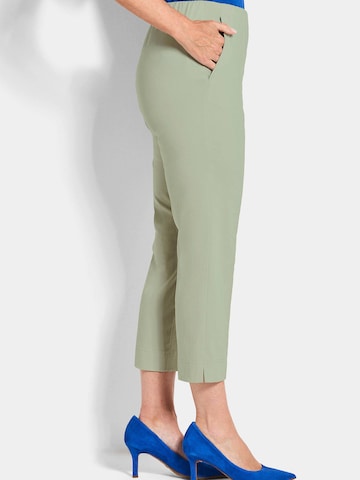 Coupe slim Pantalon Goldner en vert