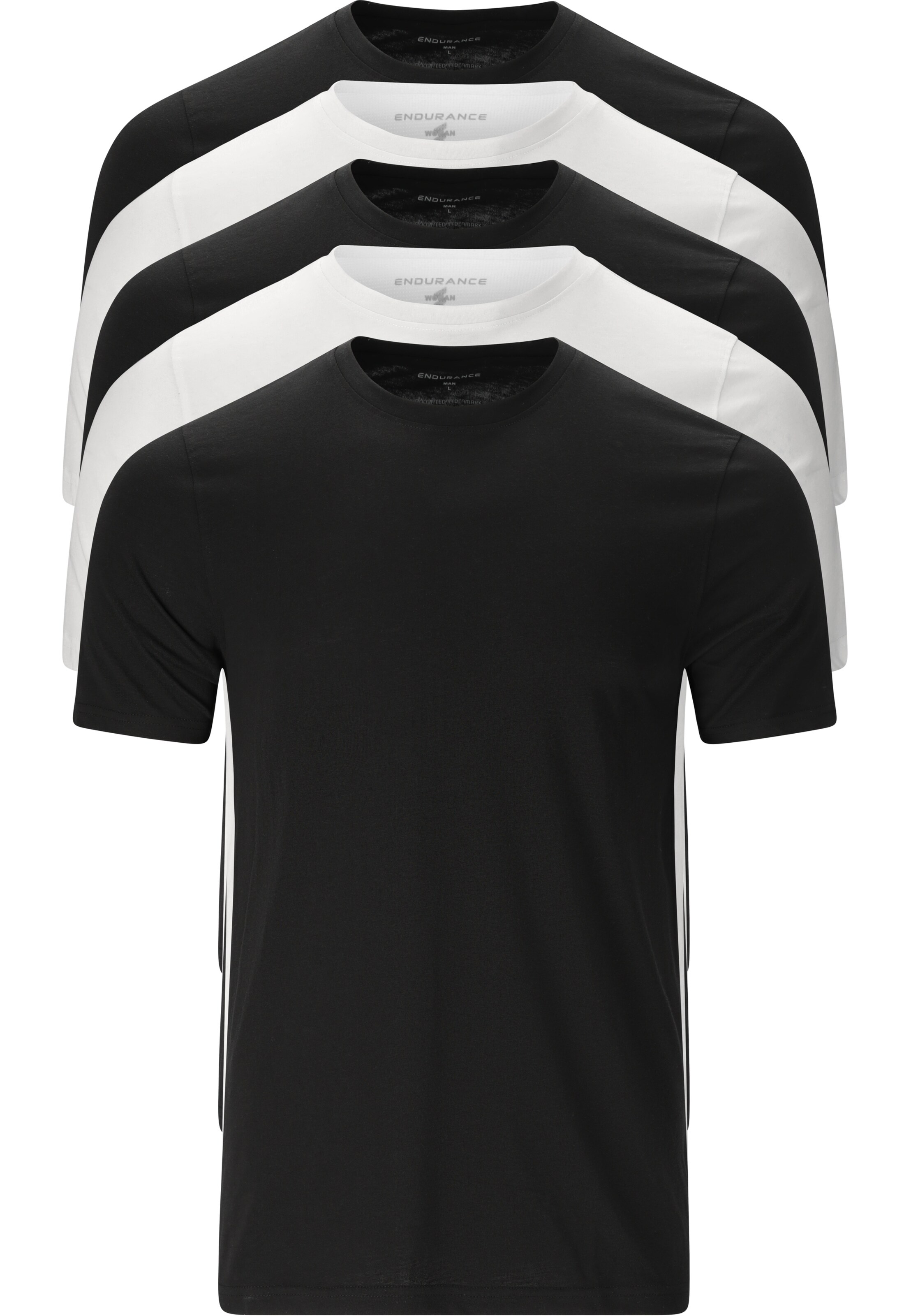 ENDURANCE Shirt 'Rabby' in Black / White, Item view