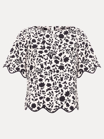 Phase Eight Blouse in Black: front