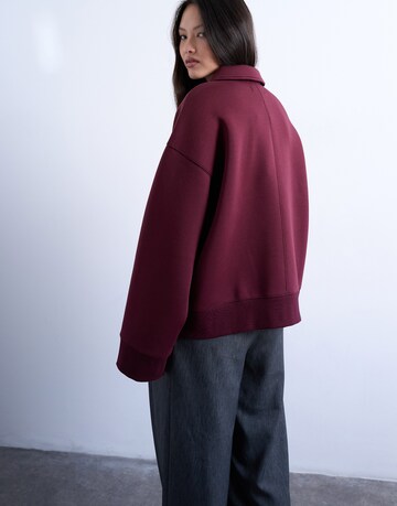 TOPSHOP Суичъри с качулка 'LINA' в червено