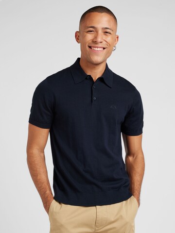 ARMANI EXCHANGE Pulóver - kék: elől