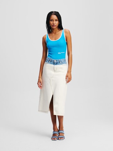 Gonna di KARL LAGERFELD JEANS in blu