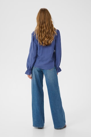 Kaffe - Blusa 'KARea' en azul