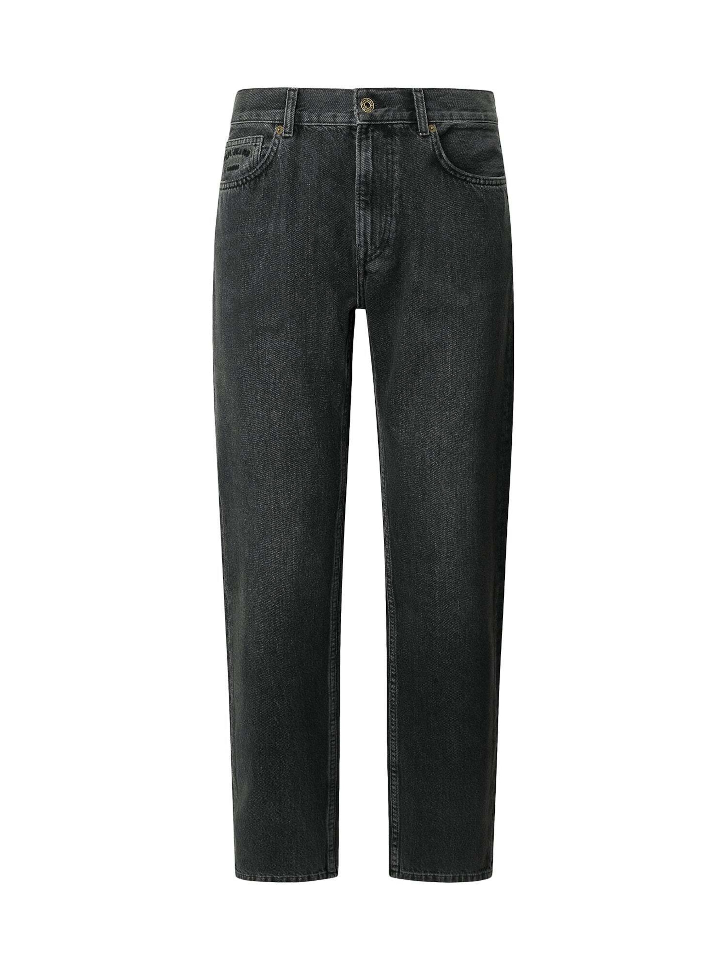 Pepe Jeans Regular Jeans 'Byron' in Schwarz: Vorderseite