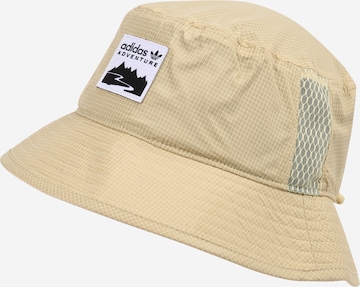 ADIDAS ORIGINALS Hat in Beige: front