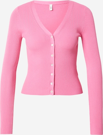 Cardigan 'ONLMIST' ONLY en violet : devant