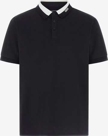 GUESS Poloshirt 'PAUL' in Schwarz: Vorderseite