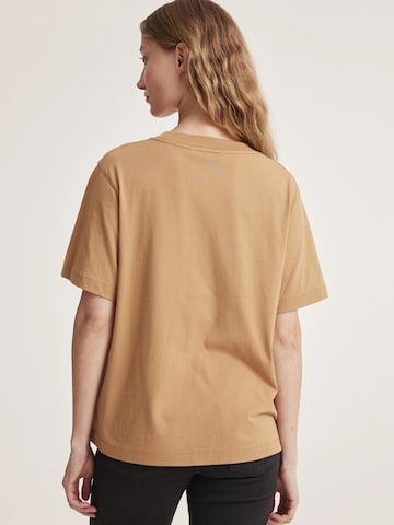 T-shirt ' Karen ' Odd Molly en marron