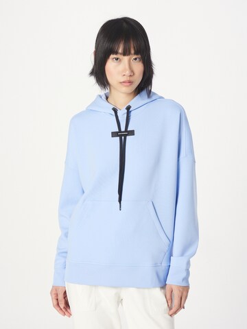 On Sweatshirt in Blue: front